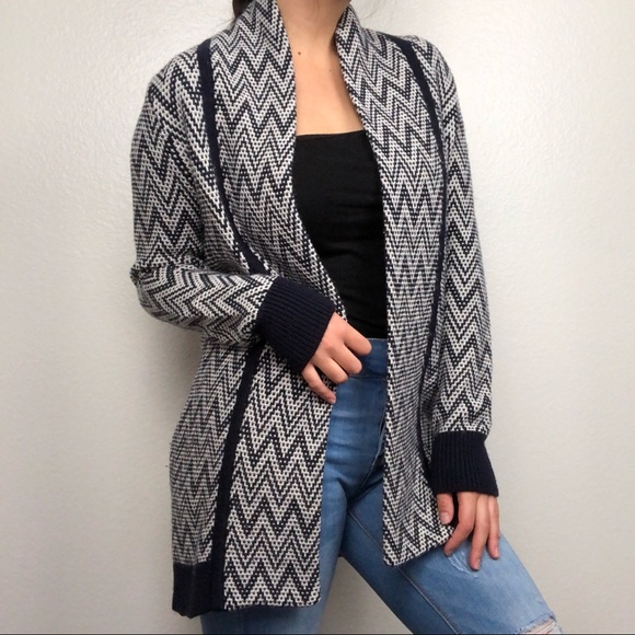 Banana Republic Sweaters - Banana Republic | Open Front Knit Sweater | Navy